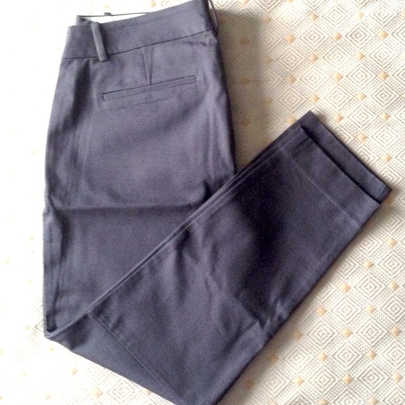 J. Crew ankle crop pants - grey - Picture 1 of 8